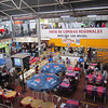 View of the central food court