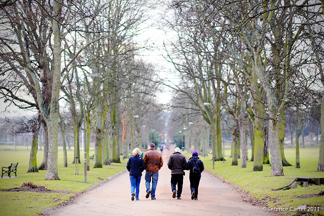 Down Middle Meadows Walk