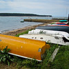 Boats at Findhorn Bay