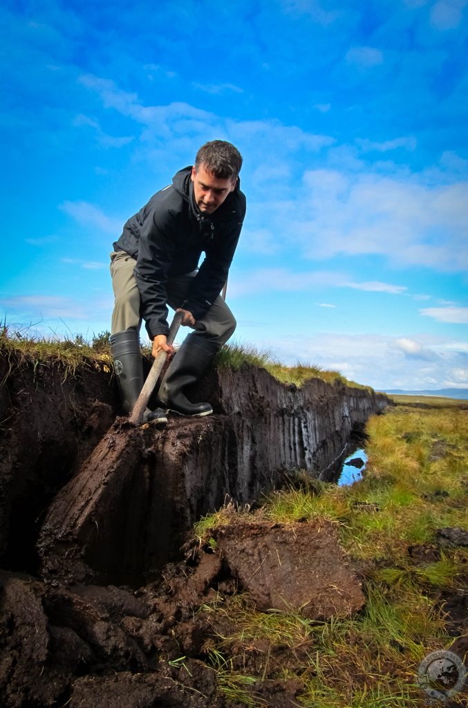 Getting My Hands Dirty at Laphroaig