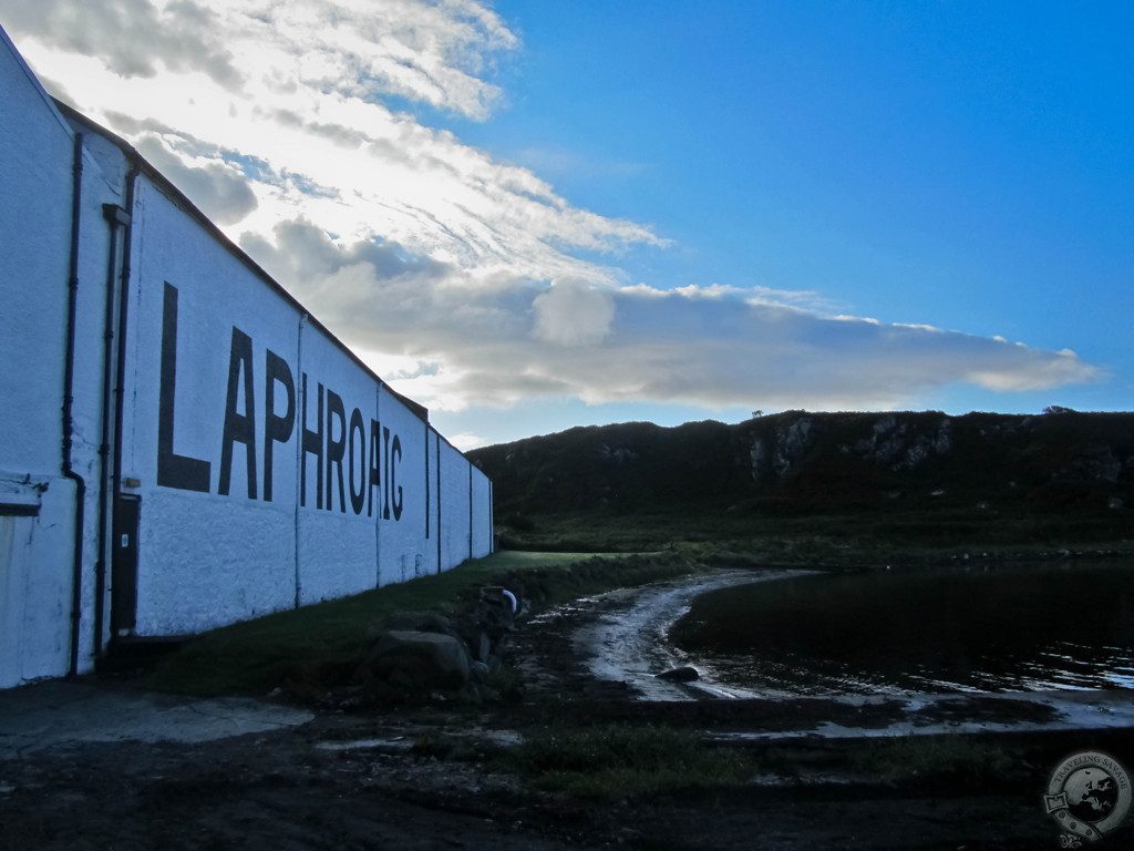 Getting My Hands Dirty at Laphroaig