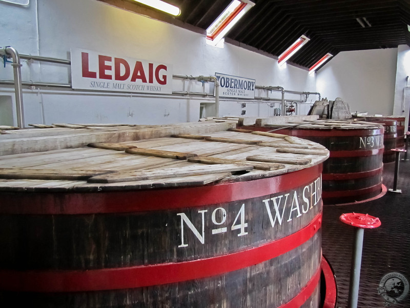 Tobermory Distillery's Washbacks
