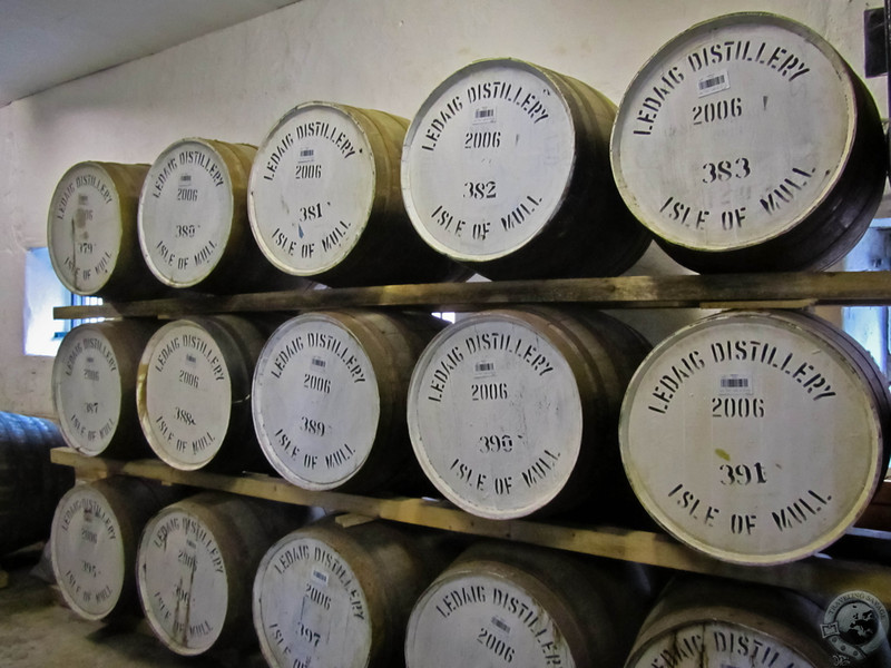 Tobermory Distillery's Warehouse
