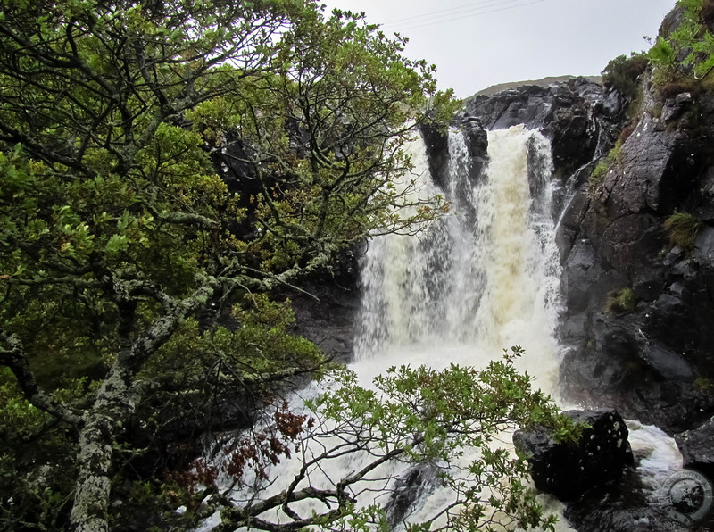 A Waterfall Engorged by the Rains