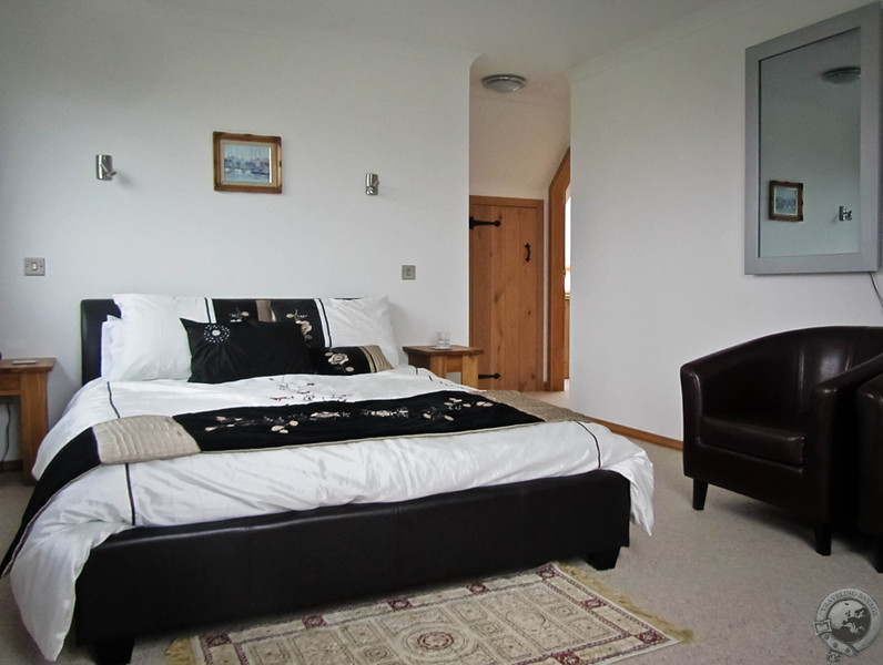 Our Bedroom at Achalochan House, Isle of Skye, Scotland