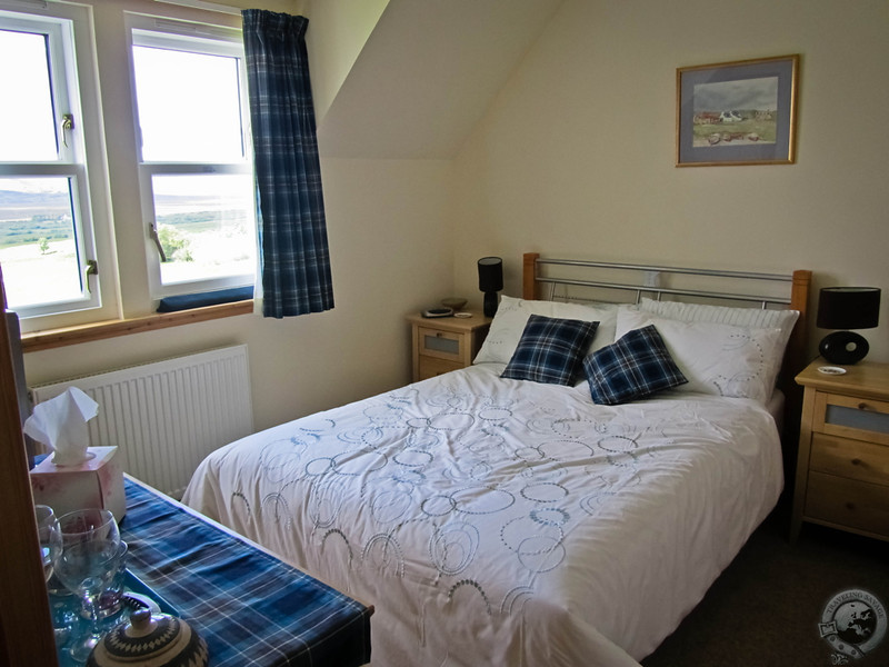 Our Bedroom at Larchside B&B, near Portree, Isle of Skye, Scotland