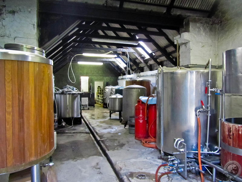 Inside the Old Black Isle Brewery