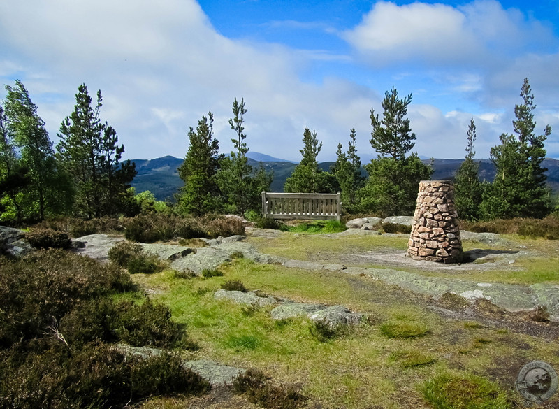 Cresting Craigendarroch Hill