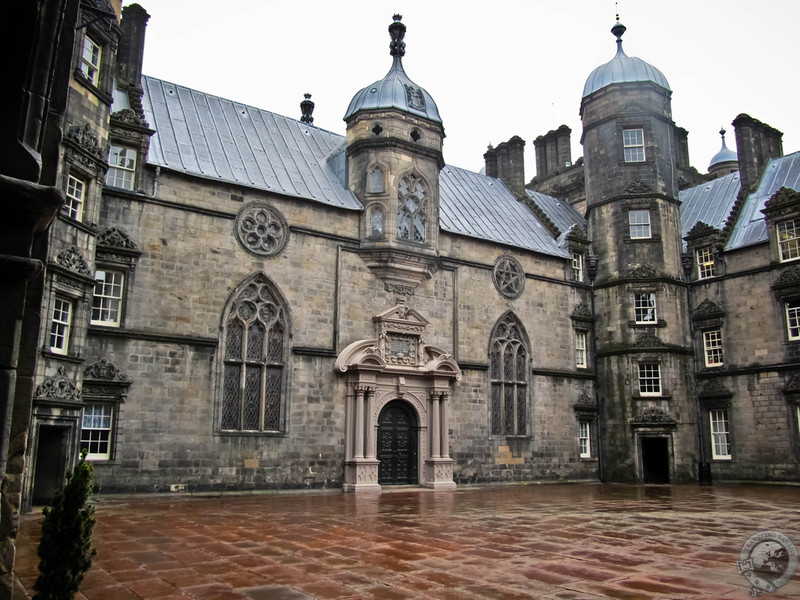 The Courtyard of George Heriot's School, Edinburgh