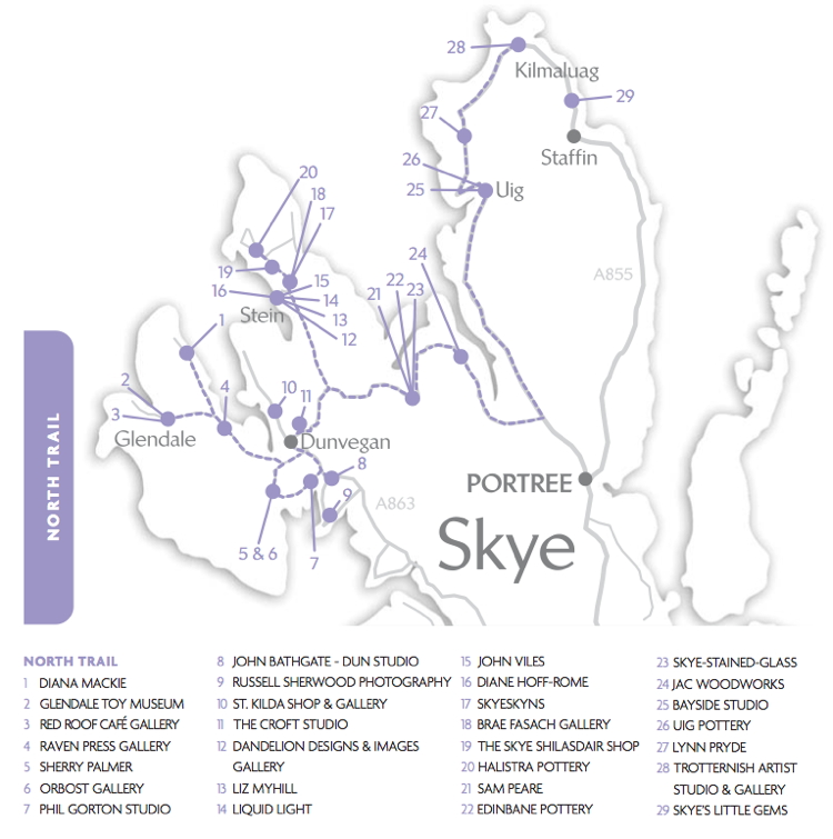 The Northern Skye Craft Trail