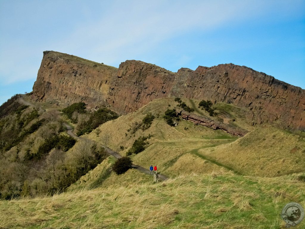 Climbing Arthur's Seat in Edinburgh