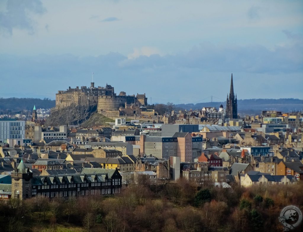 Climbing Arthur's Seat in Edinburgh