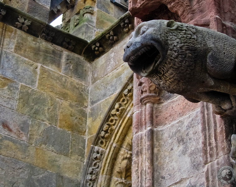 Gargoyle at Rosslyn Chapel