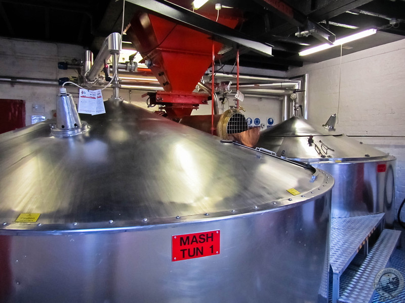 Mash Tuns at Caledonian Brewery