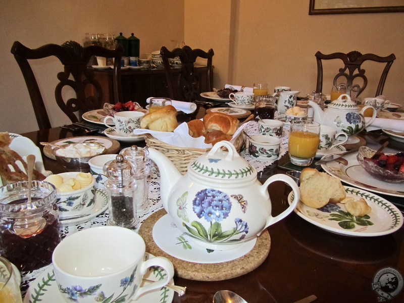 Breakfast Spread at Elmview B&B