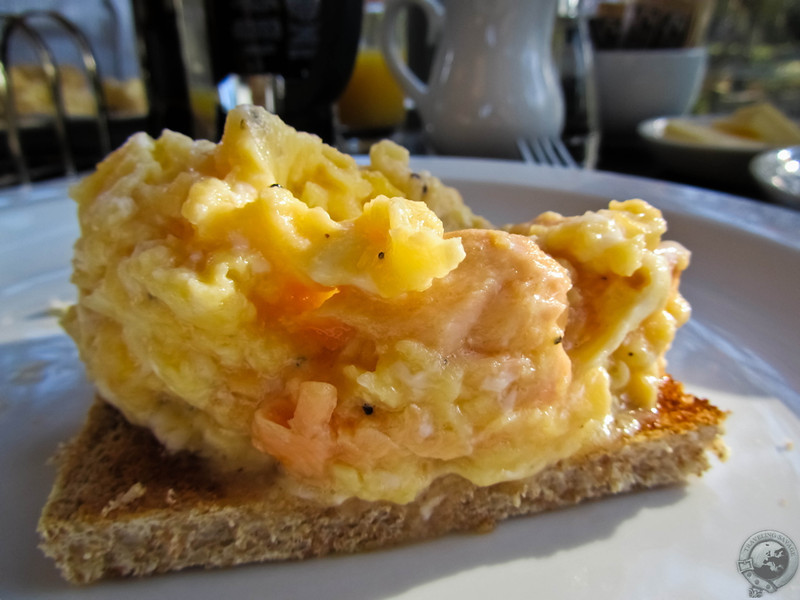 Salmon & Eggs at Torrdarach House