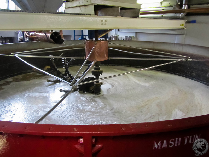 The Archaic Mash Tun at Deanston Distillery