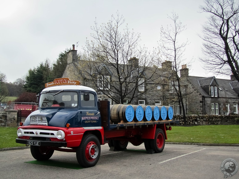 Classic Whisky Truck at Glenfiddich