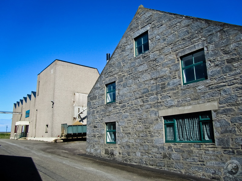 A Couple of Glenglassaugh Distillery's Buildings