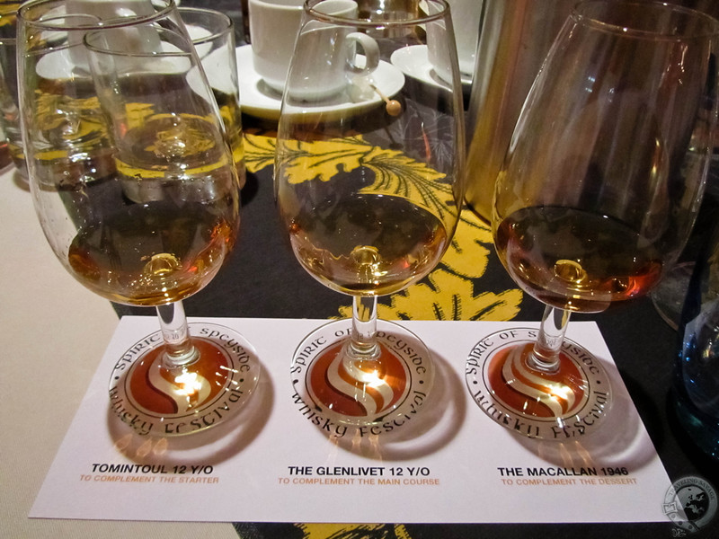 Pairing Whiskies at the Macallan Opening Dinner