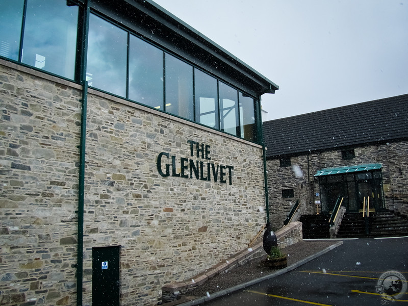 Snowy Glenlivet Distillery