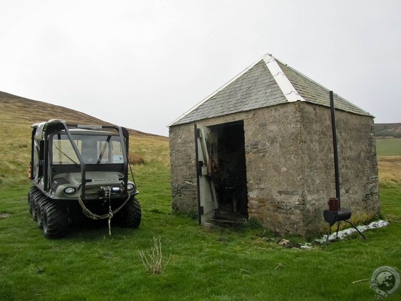 Glenlivet Hill Trek's Bothy and Argocat