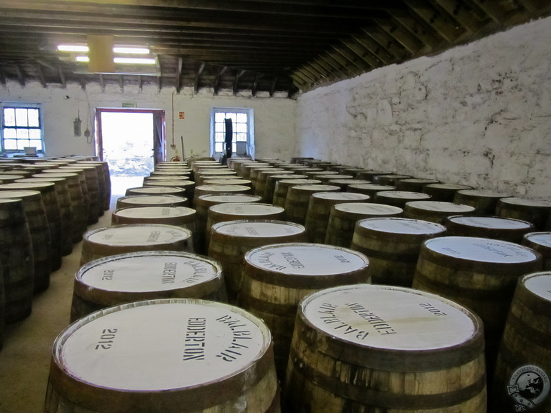 Filled Barrels at Balblair