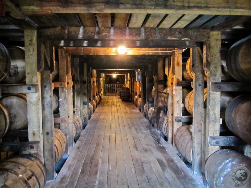 In the Warehouse at Maker's Mark