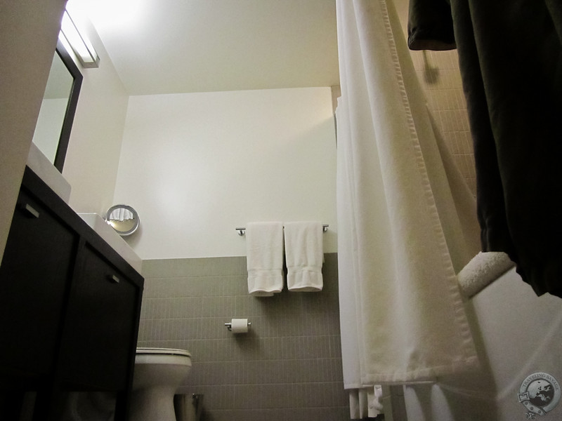 Bathroom in my suite at 21c Museum Hotel