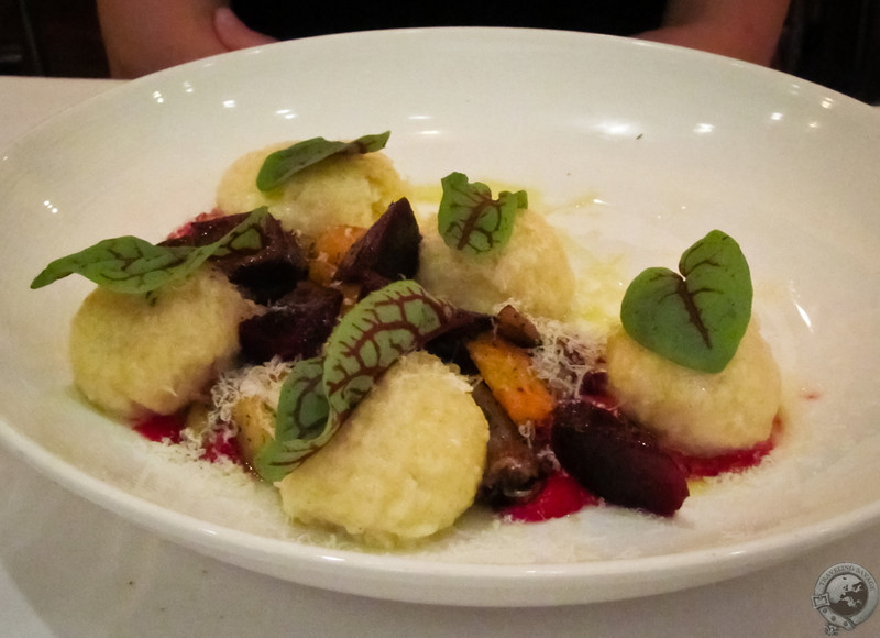 Gnocchi with Beets