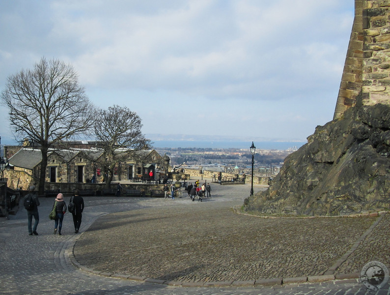 Wending our way out of Edinburgh Castle