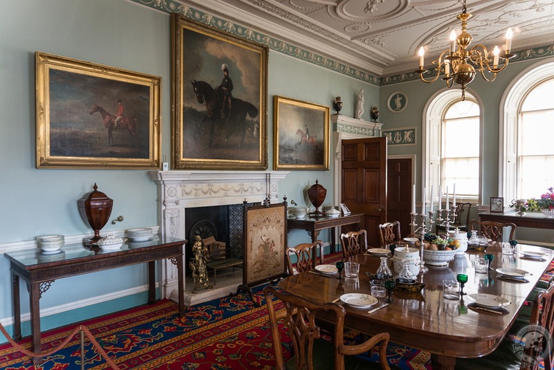 Culzean Castle's dining room