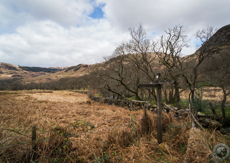 Rounding Glen Trool's head