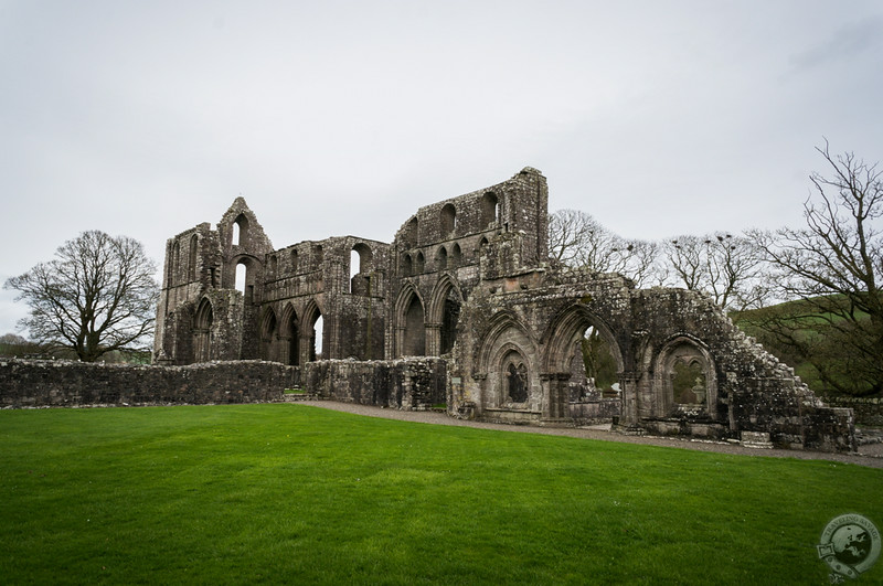 Dundrennan Abbey, side view