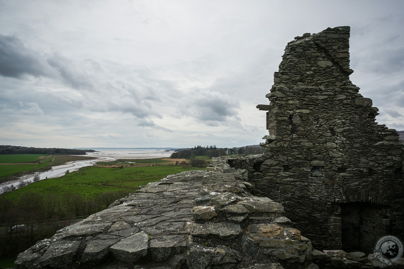 Cardoness Castle's ramparts