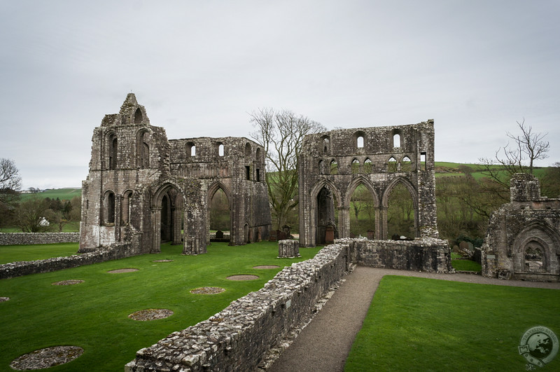 Dundrennan Abbey, side view