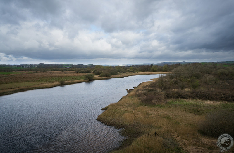 The Dumfriesshire countryside around Threave Castle