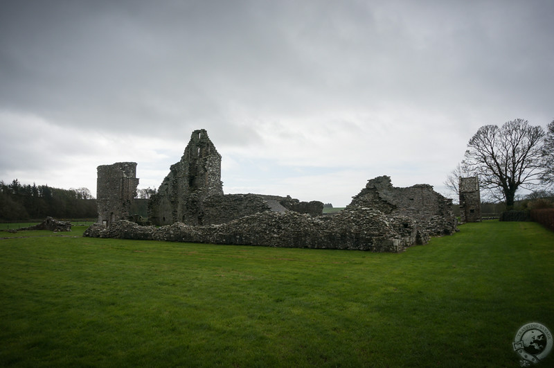 The ruins of Glenluce Abbey