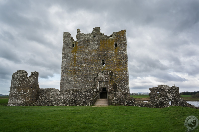 Threave Castle's facade