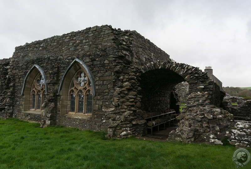 Parts of Glenluce Abbey retain the past