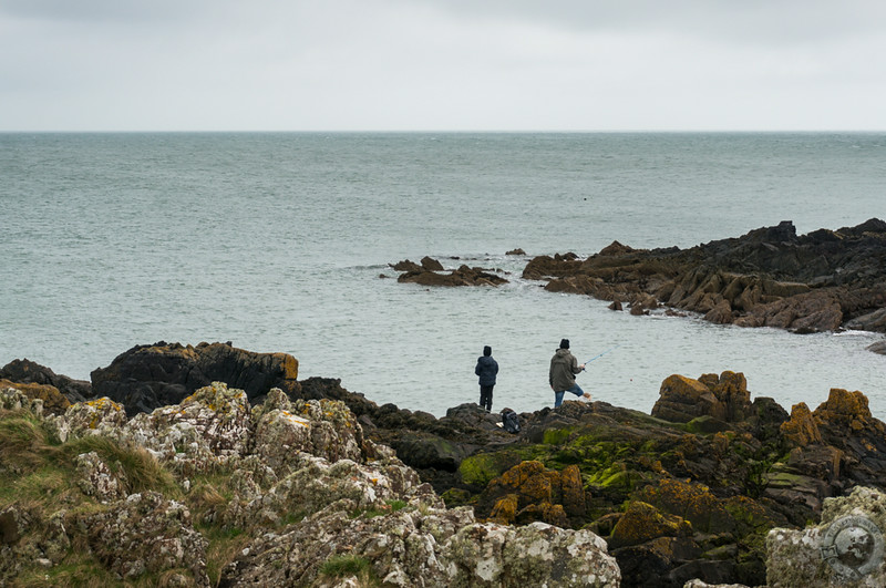 Fishing along the coast of The Machars