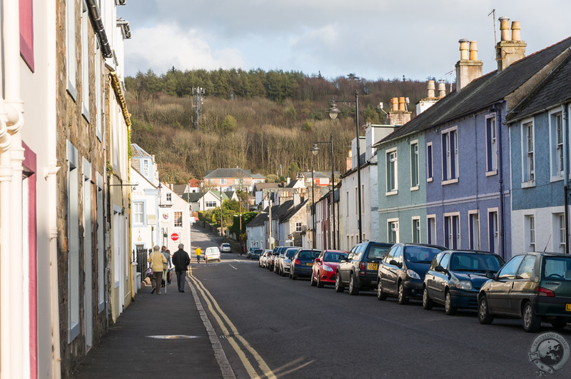 The streets of Kirkcudbright