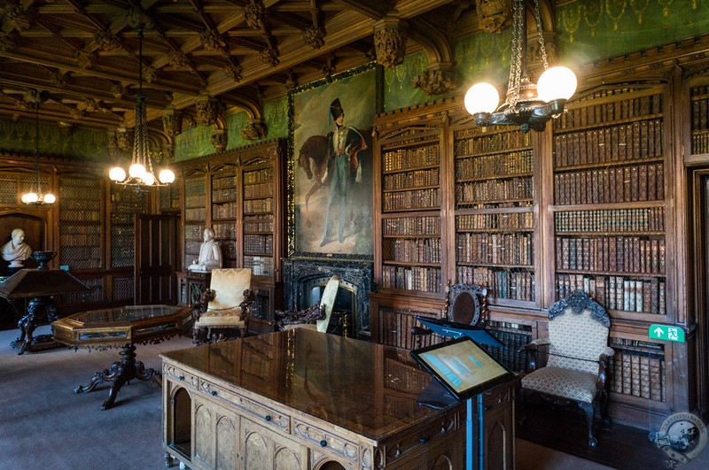 Abbotsford's library