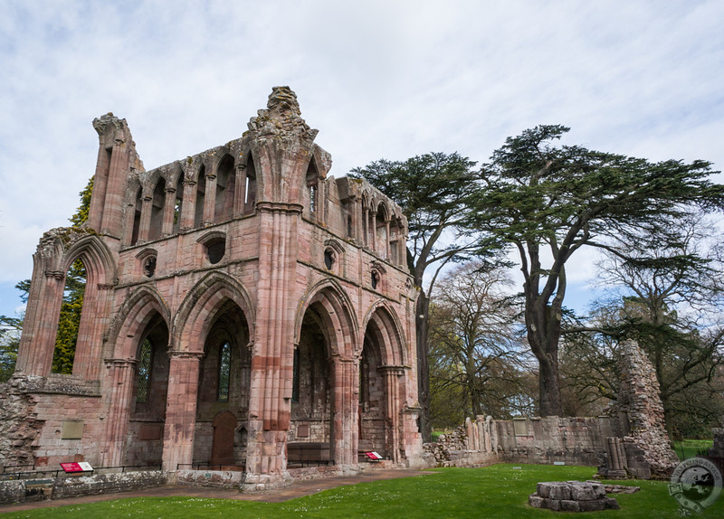 Sir Walter Scott's grave, Dryburgh Abbey