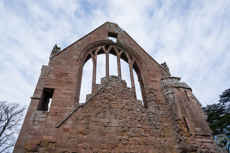 Lonely facade, Dryburgh Abbey