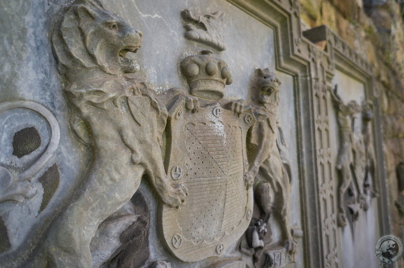 Stonework at Jedburgh Abbey