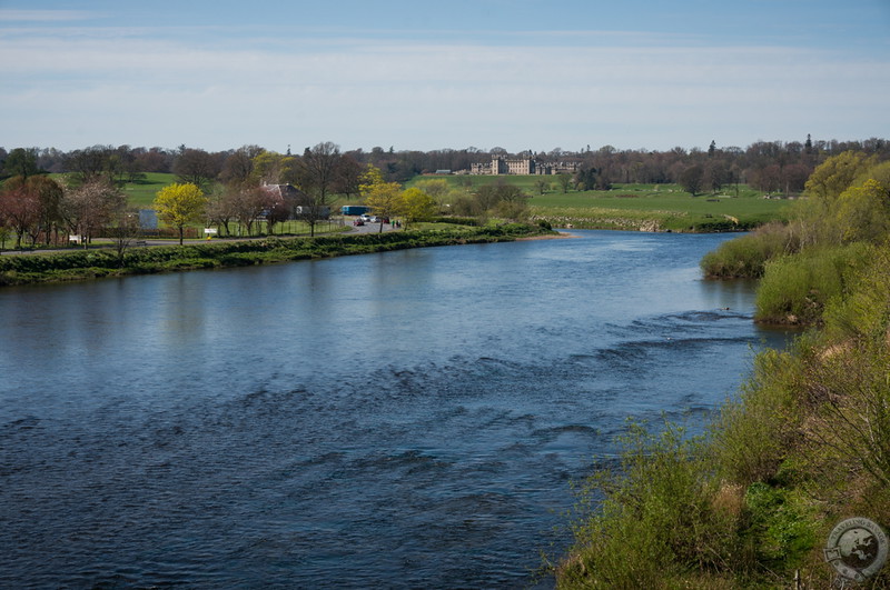 Floors Castle beyond the River Tweed