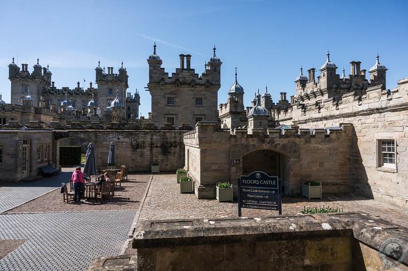 The entryway at Floors Castle