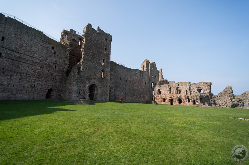 Tantallon's courtyard