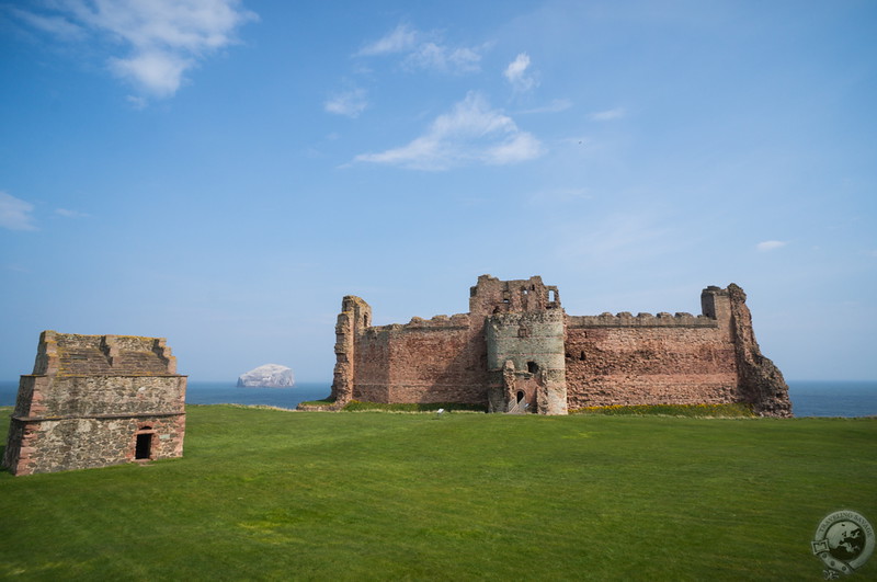 The view of Tantallon Castle